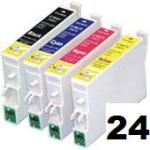 24 Pack Epson Multi pack Compatible  Ink Cartridges 6 Full Sets