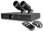 DVR Kit with 2 Cameras Built-in 160GB HDD