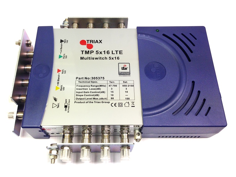 TRIAX TMP 5x16 Multiswitch LTE 305375