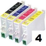 4 Pack Epson Multi pack Compatible Ink Cartridges 1 Full Set