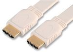 HDMI to HDMI 10m Gold (Flat) Pro Signal HD Cable White PSG02839