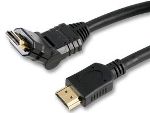 HDMI to HDMI 5m Gold Straight-Swivel Type HD Cable PSG03367