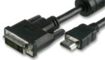 HDMI Plug to DVI-D Plug Lead 2M (AV12385)