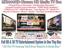 NEW Smart MX1000HD-Xtream HD Streaming Media TV Box Fully Explained