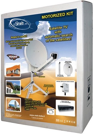 STAB KZ220 Automatic Satellite System For Caravans Camping