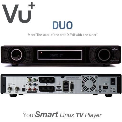 VU+ Duo HD Linux Satellite Receiver DVB-S2 Twin Tuner