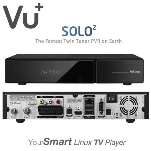 VU+ Solo2 HD Twin Tuner Linux Enigma2 Satellite Receiver