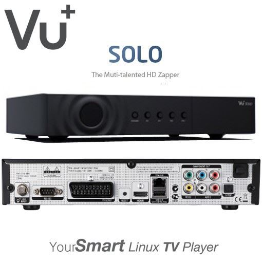 Vu+ Solo HD Linux Satellite Receiver DVB-S/S2 Single Tuner