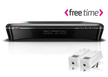 Humax Freesat Free Time 500GB and Devolo 1539 Bundle